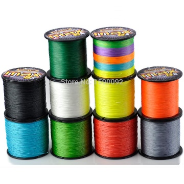 Плетеная леска 0,16 - 0,48 мм, 10 цветов, 500 метров