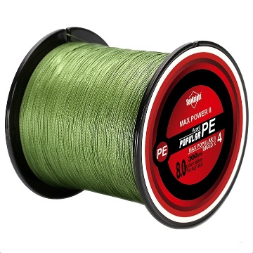 Плетеная леска Х4 0,10 - 0,40 мм, 7 цветов, 300 метров